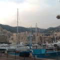 View north-east over Monaco